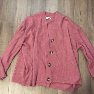 Pink American Eagle Cardigan